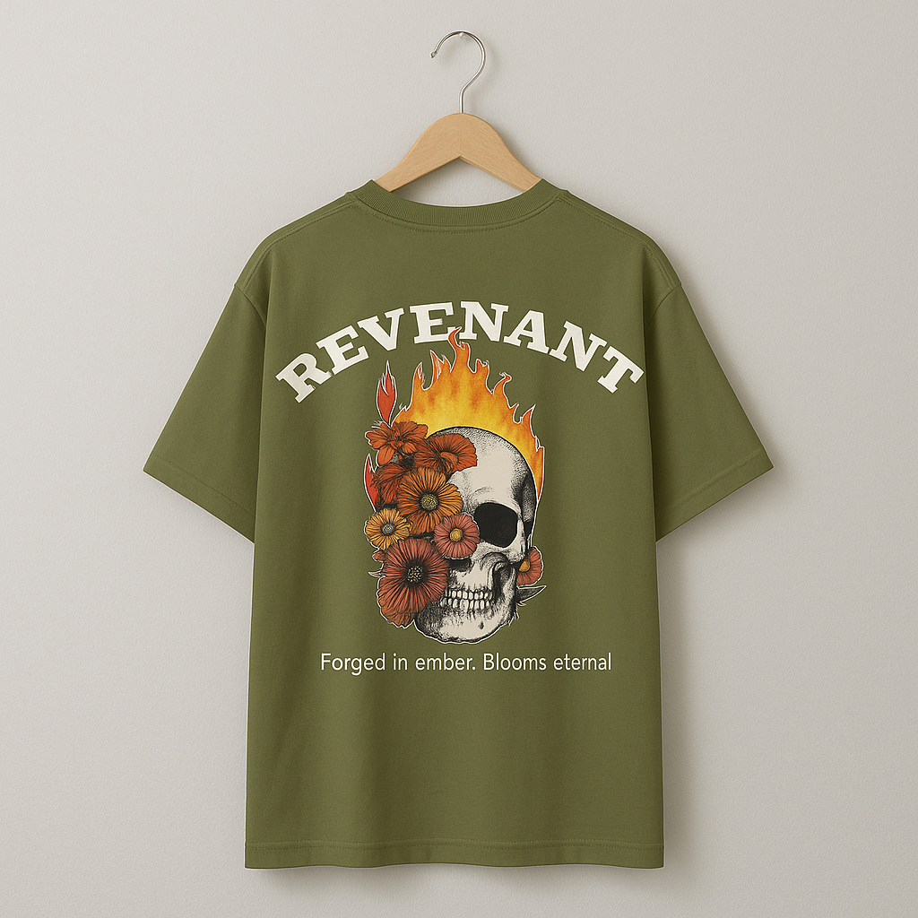 “Revenant Bloom”Unisex Oversized Classic T-Shirt