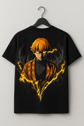 Zenitsu – Thunderborn Aesthetic Oversized T-Shirt