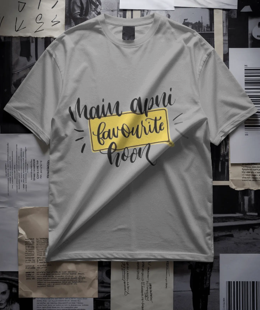 Main Apni Favourite Hoon Tee for Women