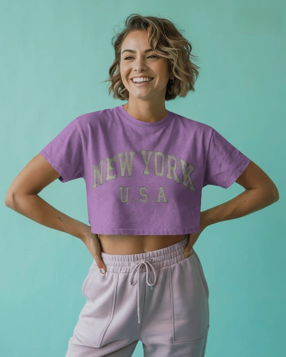 New York Spirit Crop Top