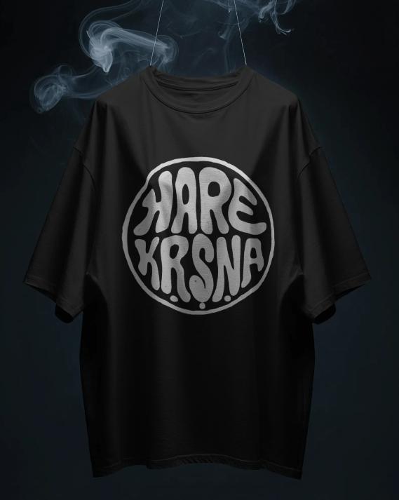 Hare Krishna Retro Tee | Divine Frequency
