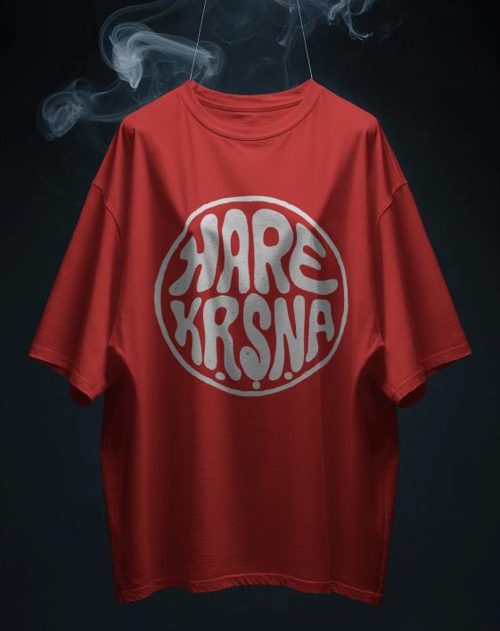 Hare Krishna Retro Tee | Divine Frequency