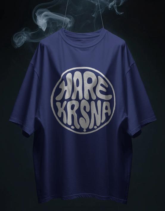 Hare Krishna Retro Tee | Divine Frequency