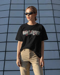BREAKOUT Snake Graphic Women's Oversized T-Shirt